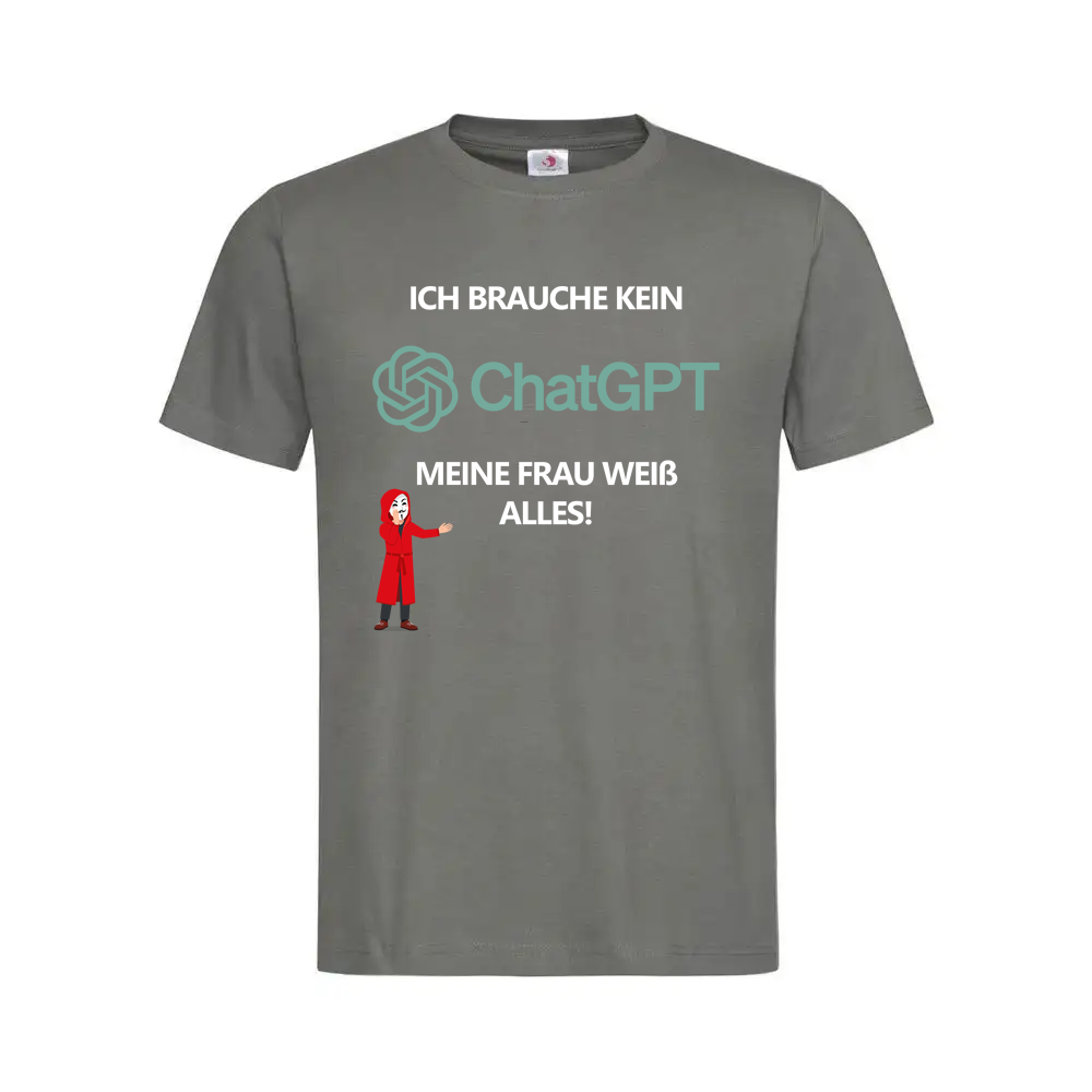 Mrs. Know-it-All - T-Shirt für Herren