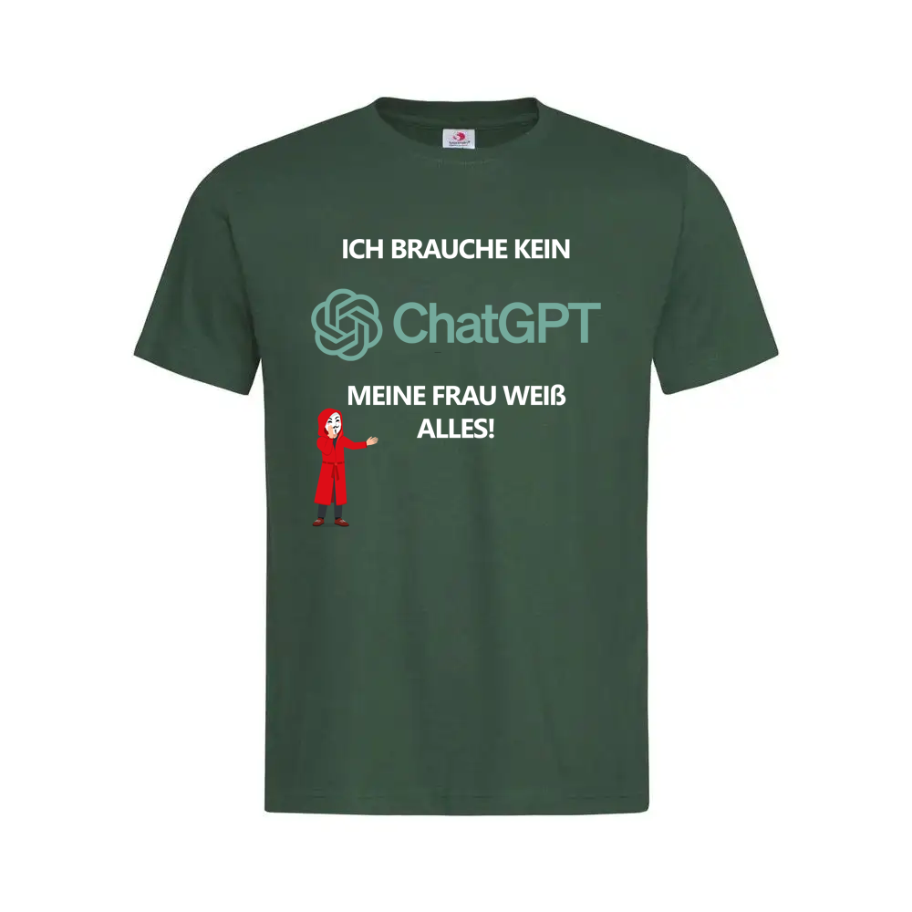Mrs. Know-it-All - T-Shirt für Herren