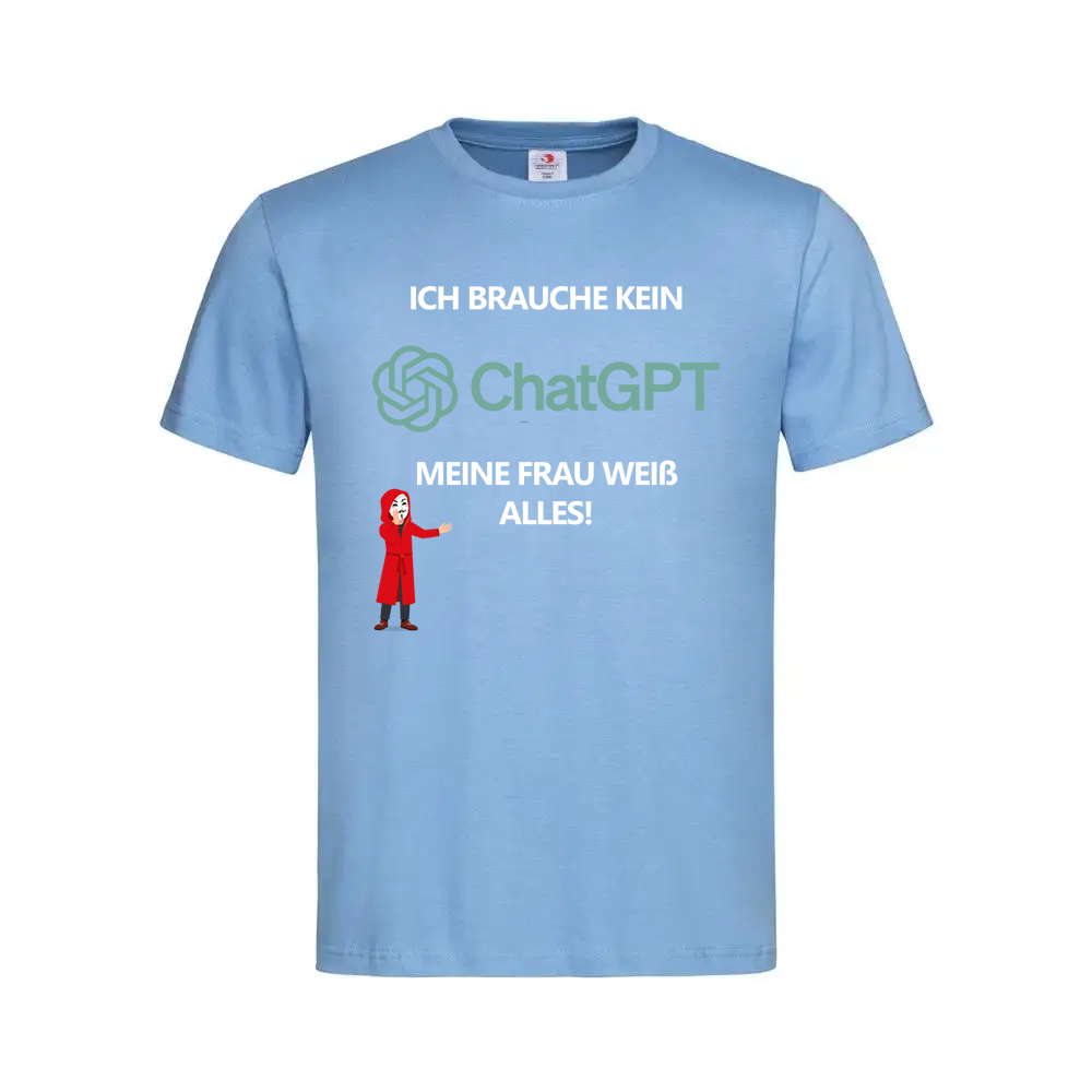 Mrs. Know-it-All - T-Shirt für Herren