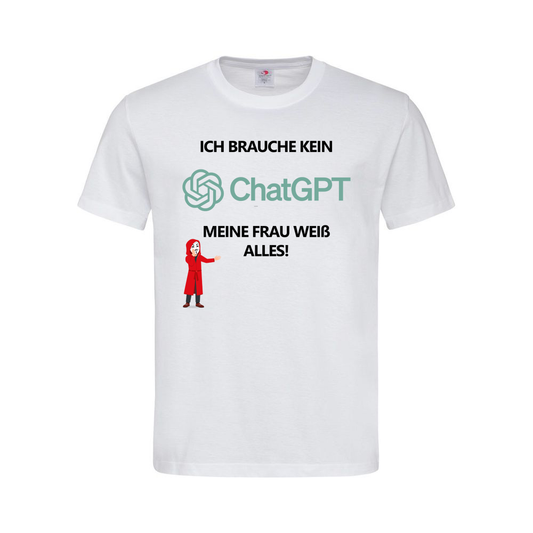 Mrs. Know-it-All - T-Shirt für Herren